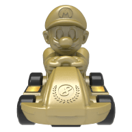 Gold Mario Kart